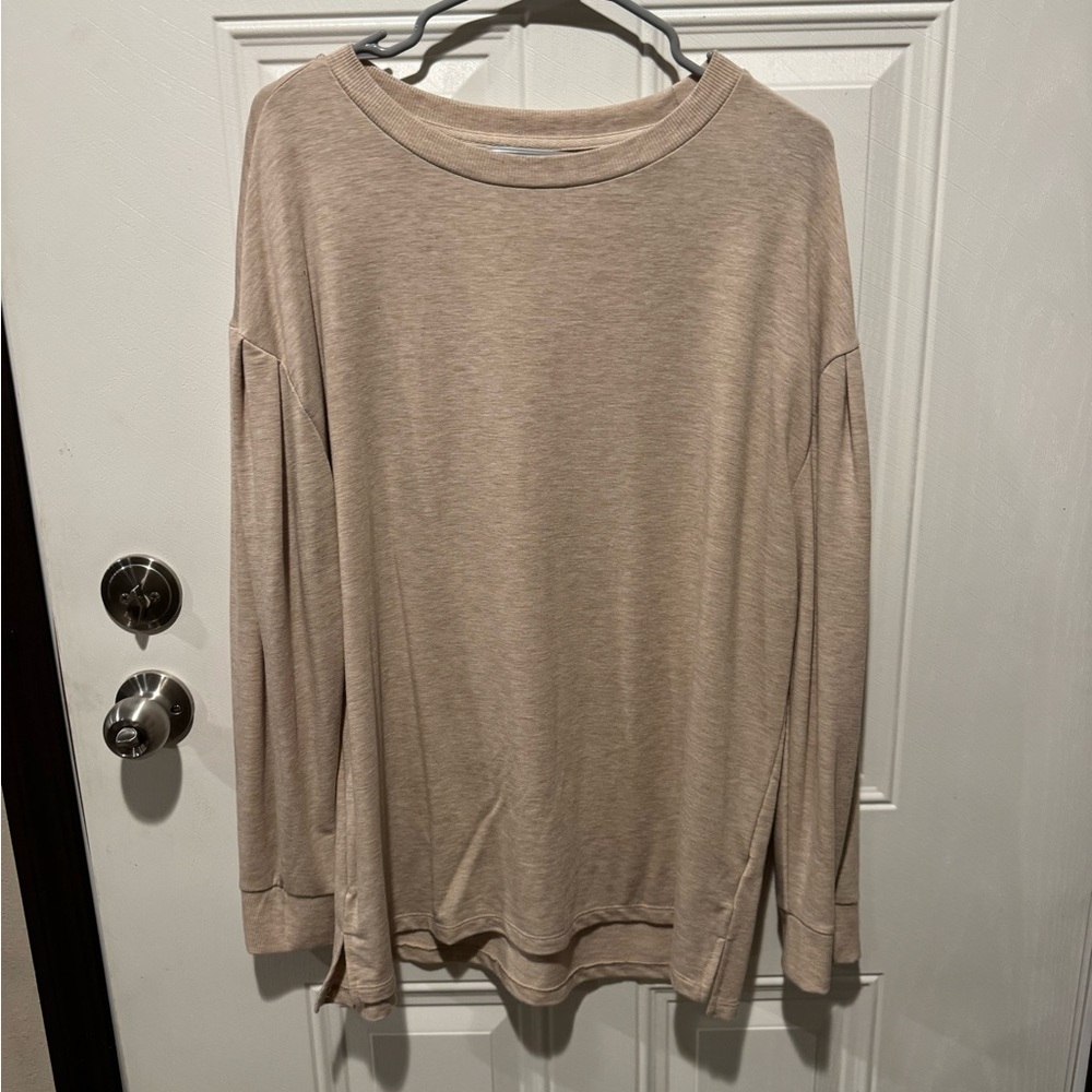 Crown & Ivy Tan Sweater